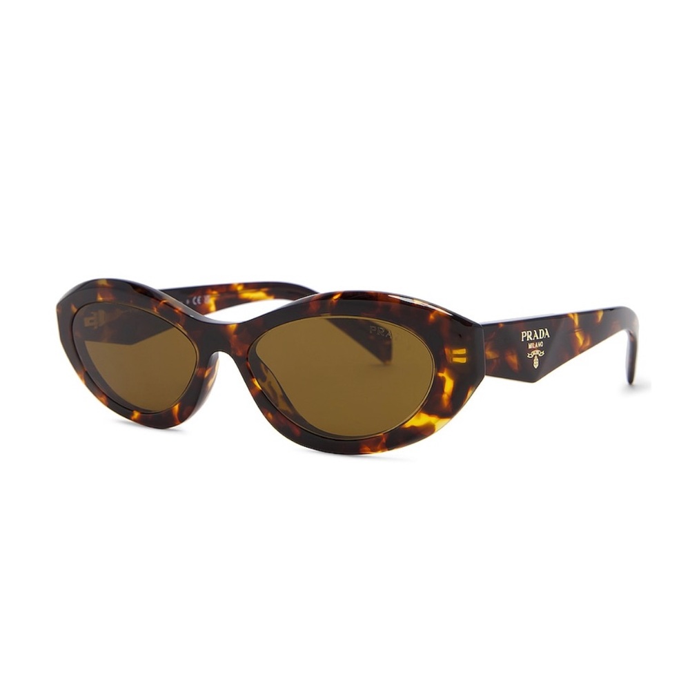 Prada Cat Eye Sunglasses in Honey Tortoise